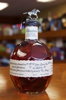 Blanton's Bourbon is highly sought after- available at Texas Cheer Liquor.