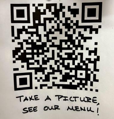 QR code Menu