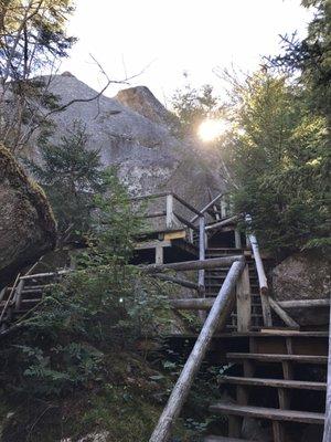 Go up the gondola and check out the caves- it's a maze of rocks and trees . Really pretty but have walking shoes on.