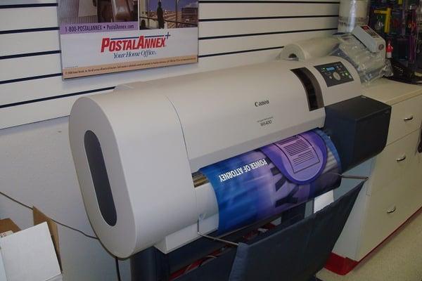 Large Format Printing--Banners, Posters, Blue Prints, Yard Signs, etc.