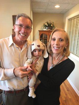 Dr. Carmen J. Occhiuzzi, grandson Jake, and wife Susan