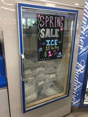 Some of the cheapest ice in Calera!