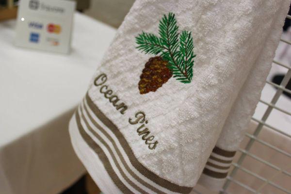 Ocean Pines hand towels