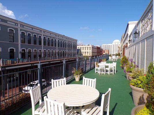 Roof Garden Galveston Balcony