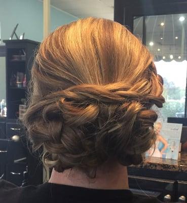 Military ball updo