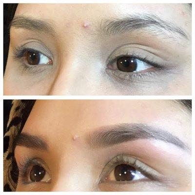 Brow shaping "Beverly Hills Brow"