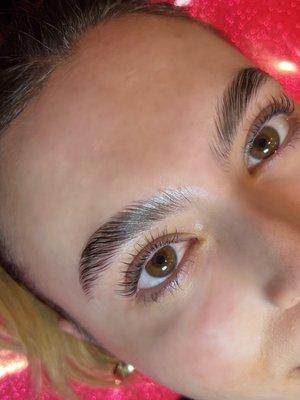 Brow lamination + Lash lift