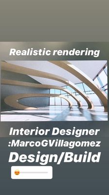 We offer interior design services. With a. Full rendering.