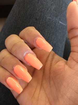 Peachy Nails