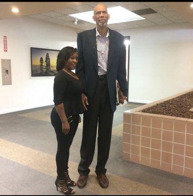 Kareem Abdul-Jabbar & I