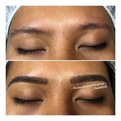 Microshading( Microblading+ shading)