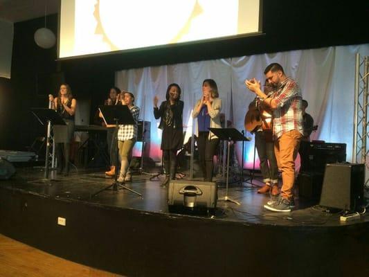 Live worship each Sunday at IGNITE. 10:30am