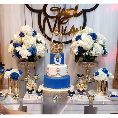 Prince baby Mickey 1st bday part. By Ideal event stylist