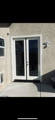 New doble doors 
Remove a sliding doors