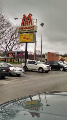 Mr. Submarine Sign From Torrence Ave.