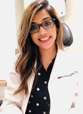 Highly rated optometrist Dr. Raina Kallarackal OD