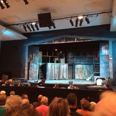 The stage set for Sweeney Todd