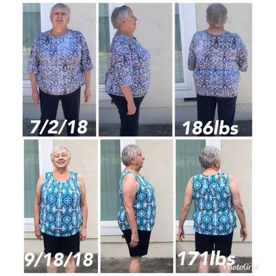 "I've never felt so good"! Laurie has taken my workouts from beginner to advanced in 3 months!