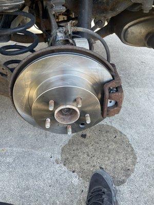 New brakes and rotors