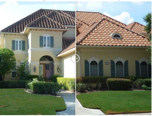 Before and After Roof