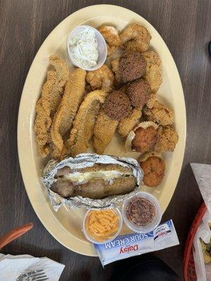 Seafood platter