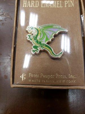 Had to get a dragon pin.