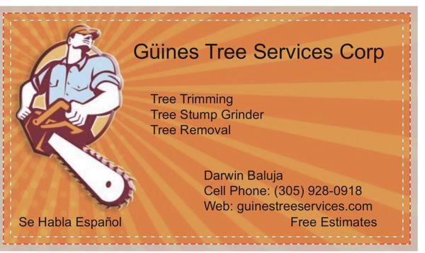 Güines tree service, corporation