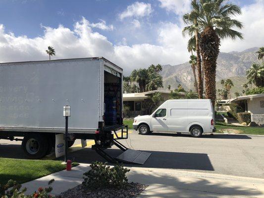 Moving Day in Palm Springs