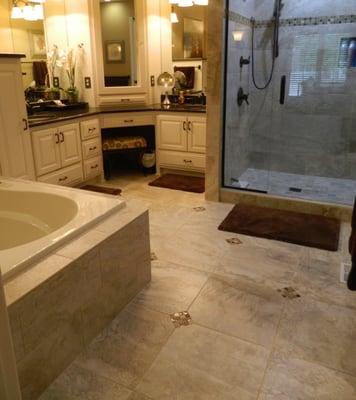 Master bathroom remodel