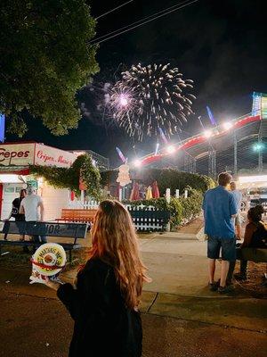 Cookies and fireworks