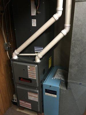 Completed Furnace & Air Conditioner Install