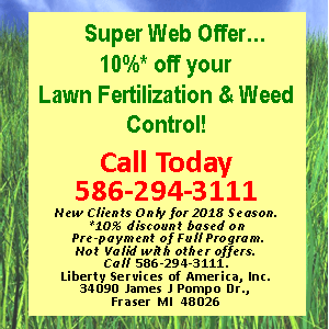 Coupon for Lawn Program