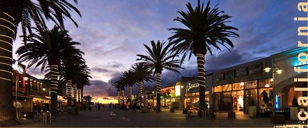 Pier Ave in Hermosa Beach