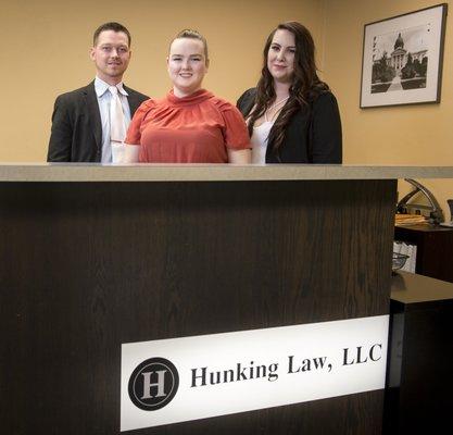 Meet the Team at Hunking Law, LLC.