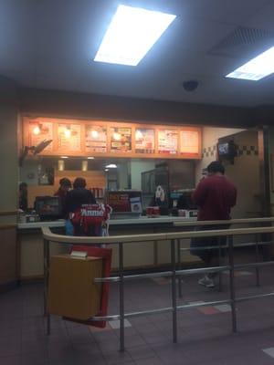 Usual Wendys but old type