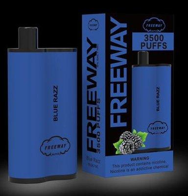 Freeway Vape Rechargeable Blue Razz 3500 Puffs