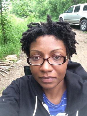 two strand twist out