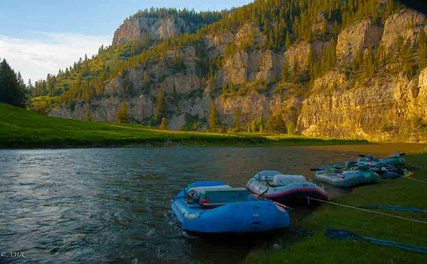 Smith River Float Trips - 5 days and four nights down 60 miles of river.