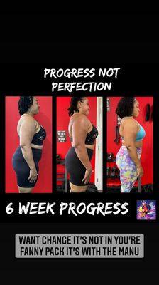 Progress not perfection