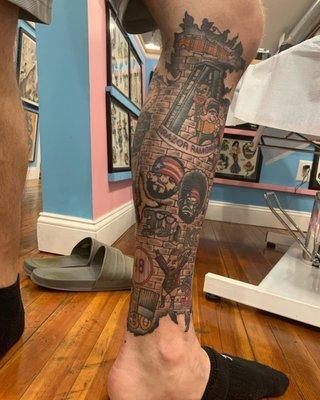 Leg sleeve