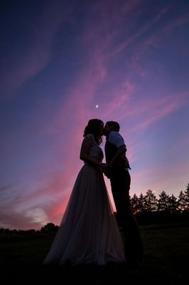 One of the many incredible photos of our wedding from Ryan at Four Wings Photography.