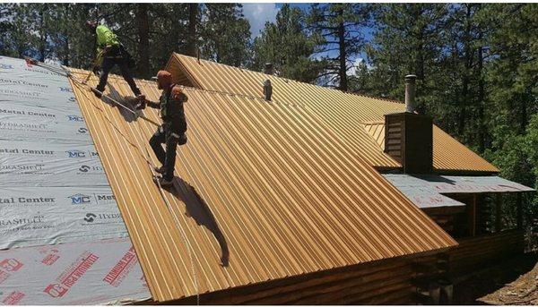 Metal Roof in Chama, NM