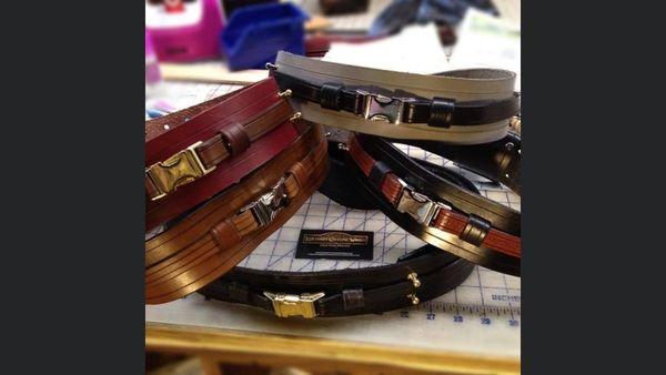 Leather belts in the Star Wars style