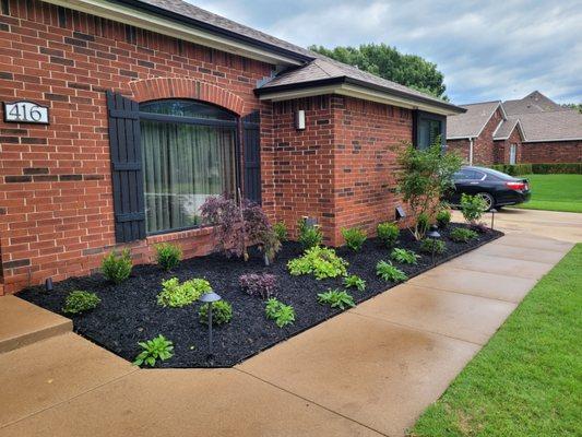 Landscape renovation Broken Arrow Ok