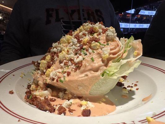 Wedge salad (it comes with thousand island)