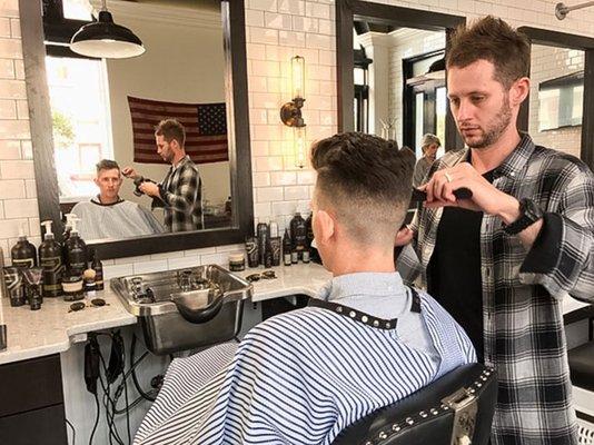 Visit The Parker Barber Northshore in Hammond, featuring the best men's haircuts, men's facials and traditional barbering and mens grooming.