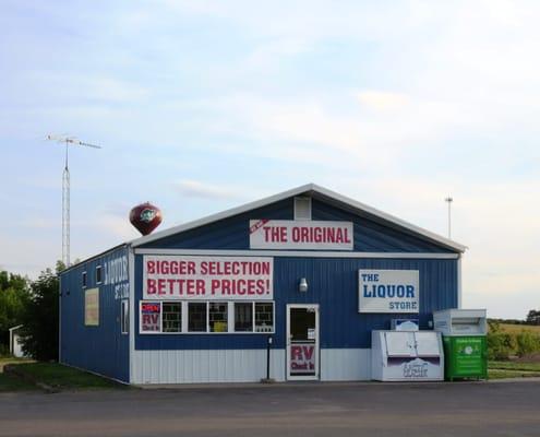 Outside The Liquor Store