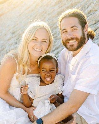 Spence-Chapin family - adopted through our International Adoption Program in South Africa. https://spence-chapin.org/international-adoption/