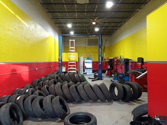 New and Used tires at an affordable price. Our inventory is growing, check us out.