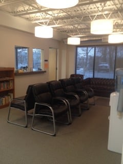 The waiting room at Advanced Neurotherapy!